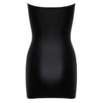Μαύρο στράπλες μίνι φόρεμα με κορδόνια Cottelli Collection