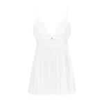 Σετ λευκό babydoll Heavenlly Obsessive
