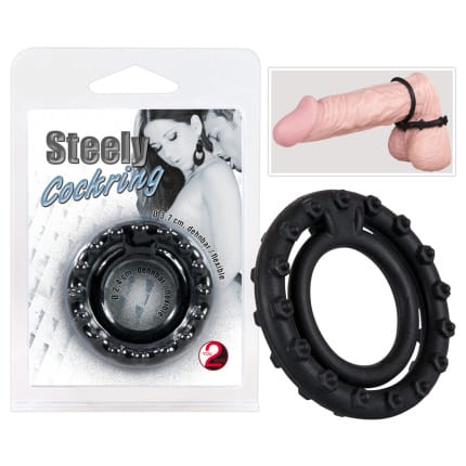 Δαχτυλίδι Πέους και Όρχεων Steely Cockring