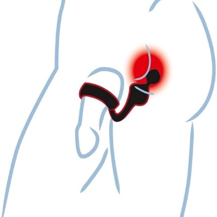 Δαχτυλίδι Πέους με Διεγέρτη Προστάτη Anal Cock Ring