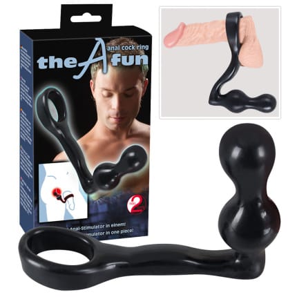 Δαχτυλίδι Πέους με Διεγέρτη Προστάτη Anal Cock Ring