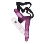 Διπλός Strap On Δονητής Vibrating Strap on