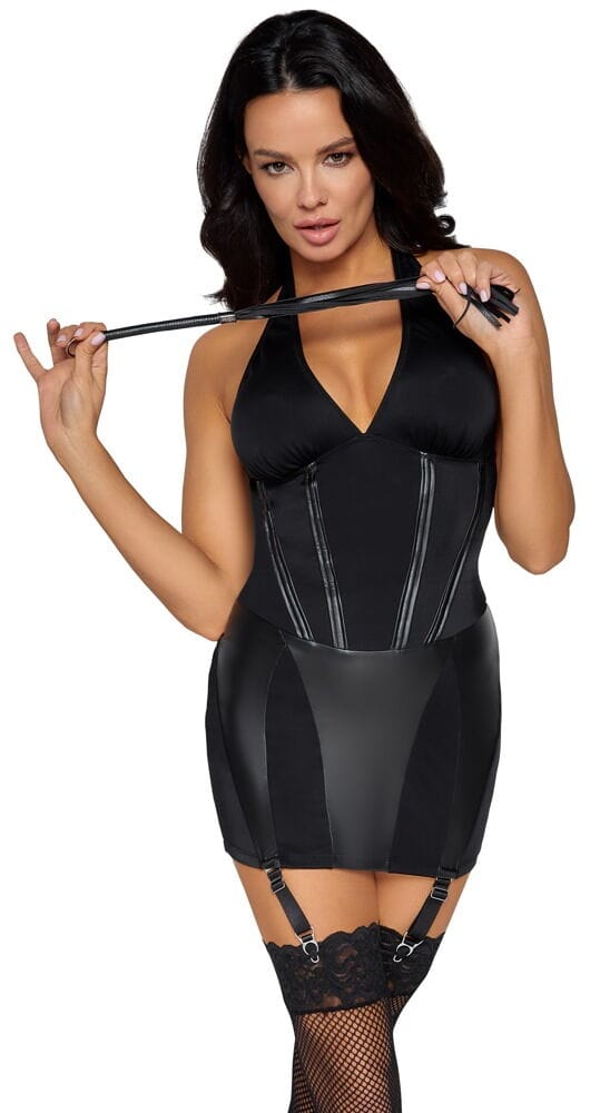 24710271021_sexi_stoli_dominatrix_me_mastigio Σέξι στολή Dominatrix με μαστίγιο Cottelli Collection