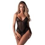 Μαύρο κορμάκι με ανοιχτό καβάλο Blomentis Obsessive