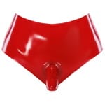 Κόκκινο στραπ ον σλιπάκι latex Late X