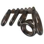 Κάλυμμα Πέους και Όρχεων με Δαχτυλίδια Cock Ring 3