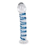 Γυάλινο Ντίλντο Arts Clair Bleu Glass Dildo