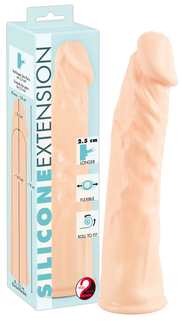 05348030000-epektasi-peous-silikonis-silicone-extension (1) Επέκταση πέους σιλικόνης Silicone Extension