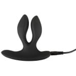 Διπλή πρωκτική σφήνα Vibrating Expander Butt Plug