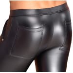 Μαύρο ματ στενό παντελόνι NEK
