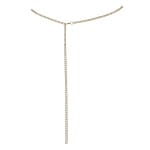 Σέξι χρυσή αλυσίδα μέσης με στρας Cottelli Collection