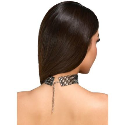 Μαύρο τσόκερ με στρας Cottelli Collection