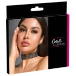 Μαύρο τσόκερ με στρας Cottelli Collection