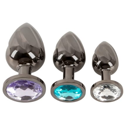 Σετ Πρωκτικές Σφήνες Metal Butt Plug Set