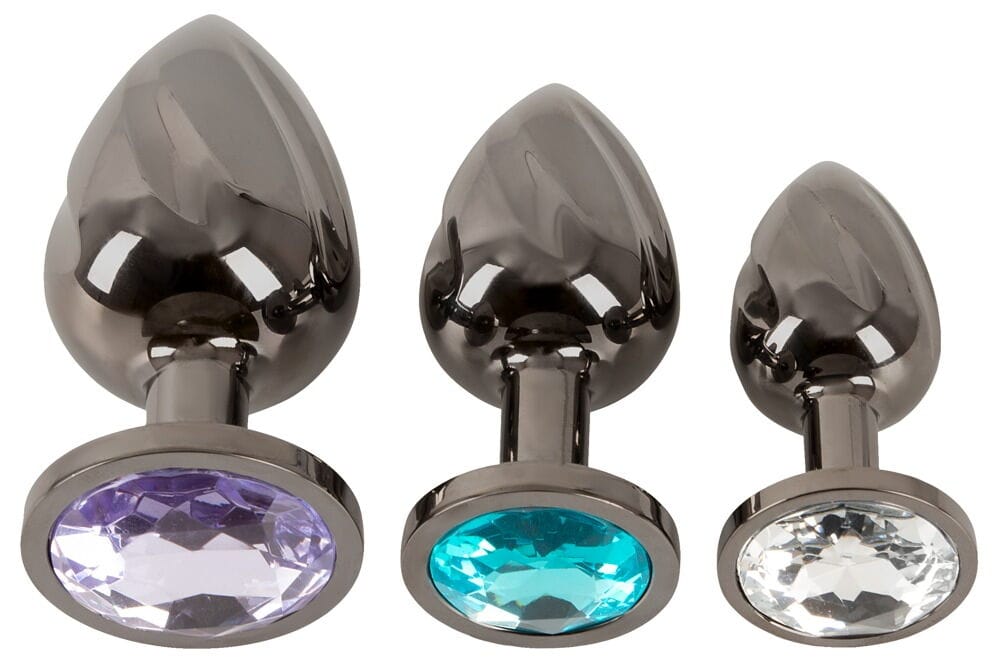 50035800000-set-proktikes-sfines-metal-butt-plug-set Σετ Πρωκτικές Σφήνες Metal Butt Plug Set