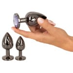 Σετ Πρωκτικές Σφήνες Metal Butt Plug Set