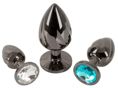 Σετ Πρωκτικές Σφήνες Metal Butt Plug Set