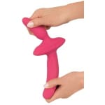 Διπλός Δονητής Σφήνα 2in1 Vibrator + Butt Plug