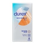 Προφυλακτικά Invisible XL Durex