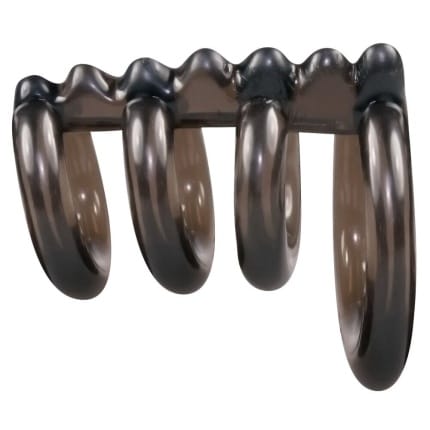 Κάλυμμα πέους όρχεων με 4 Δαχτυλίδια Cock Ring