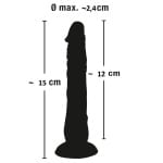 Ομοίωμα πέους με βεντούζα G-Girl Style 5" NMC