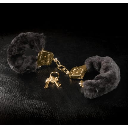 Μεταλλικές Χειροπέδες Deluxe Furry Cuffs