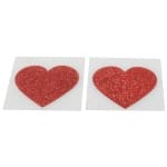 Διακοσμητικά Αυτοκόλλητα Θηλών Καρδιά Heart Nipple Stickers