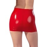 Κόκκινη μίνι φούστα Latex Mini Skirt