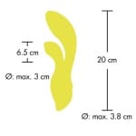 Δονητής Διπλής Διέγερσης Rabbit Vibrator