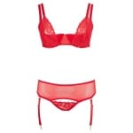 Σετ Σουτιέν Σλιπ και Ζαρτιέρες Striptease Bra and String