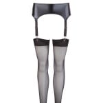 Κάλτσες Ζαρτιέρα Βινυλίου Σετ Suspender Belt and Stocking