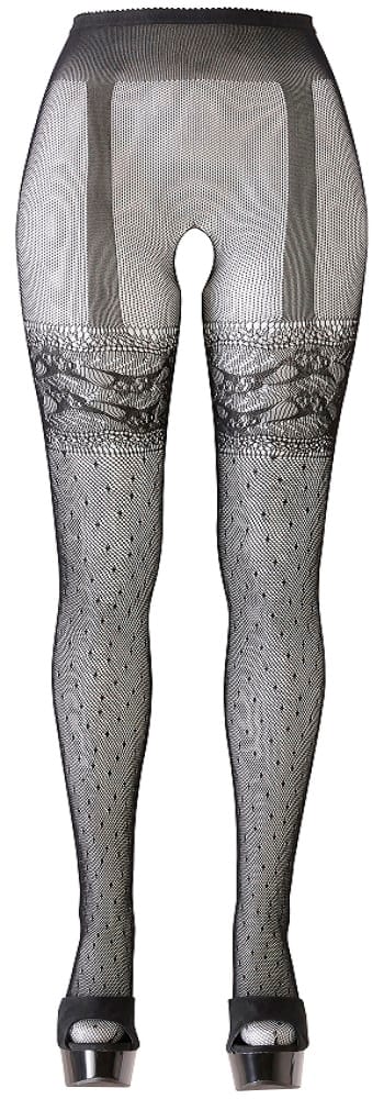 25101381101-kalson-me-schedio-kai-anoichto-kavalo-tights (2) Καλσόν με Σχέδιο και ανοιχτό καβάλο Tights