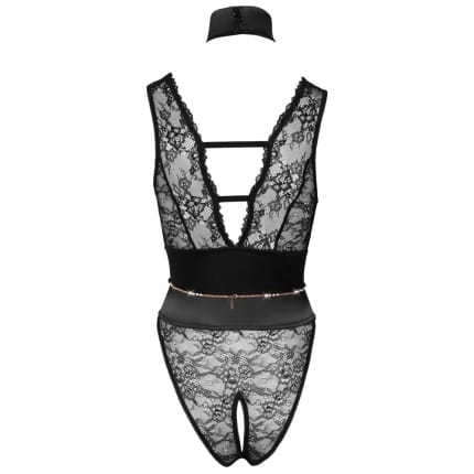 Κορμάκι χωρίς καβάλο με αλυσίδες Body Rhinestones
