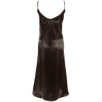 Μαύρο σατέν νεγκλιζέ Satin Neglige Black sex shop
