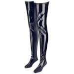 Μπότα Κάλτσα Βινυλίου Vinyl Bed Boots Black Level