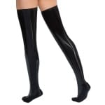 Μπότα Κάλτσα Βινυλίου Vinyl Bed Boots Black Level