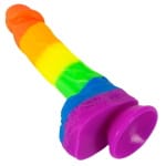 Πολύχρωμο Ρεαλιστικό Dildo PRIDE!