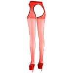 Καλσόν Με Ανοίγματα Αυτοκινήτου Sex Tights red