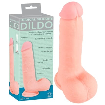 Ομοίωμα Πέους Ιατρικής Σιλικόνης Medical Silicone Dildo