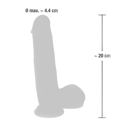 Ομοίωμα Πέους Ιατρικής Σιλικόνης Medical Silicone Dildo