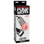 Μεγεθυντής πέους με Αυνανιστήρι Fanta Flesh Pussy Pump