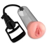 Μεγεθυντής πέους με Αυνανιστήρι Fanta Flesh Pussy Pump