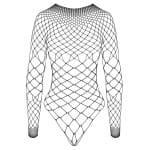 Μαύρο Δικτυωτό Κορμάκι Body