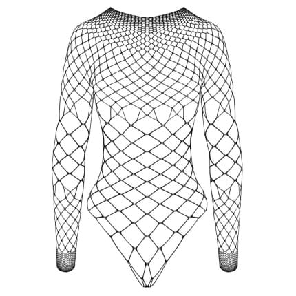 Μαύρο Δικτυωτό Κορμάκι Body