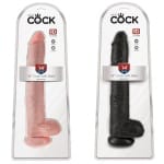 Ρεαλιστικό Ομοίωμα 35 cm με Όρχεις 14" Cock with Balls