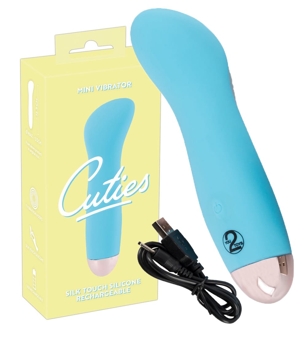 mini-donitis-silikonis-cuties-mini-vibrator-05953220000 (1) Μίνι Δονητής Σιλικόνης Cuties Mini Vibrator