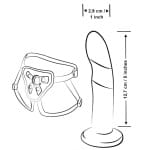 Στραπ ον με ντιλντο pride Strap-on Piccolo Pegging Kit ROMP
