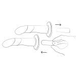 Στραπ ον με ντιλντο pride Strap-on Piccolo Pegging Kit ROMP