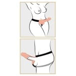 sex shop Hollow Strap-on with Balls