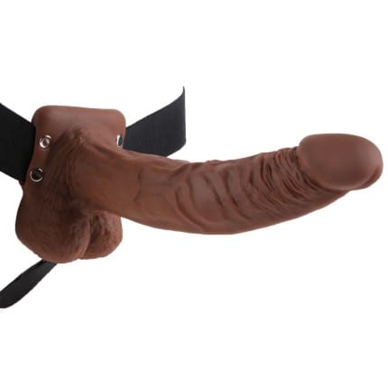 Στραπον κούφιο 9“ Hollow Strap-on with Balls